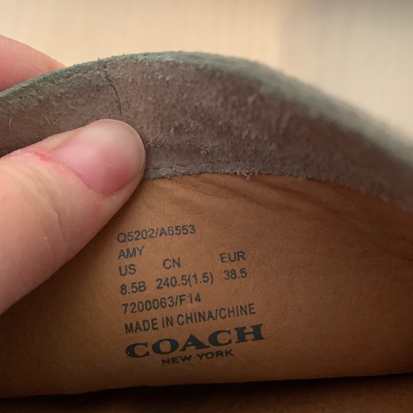 Coach Amy Suede Boots - Picture 8 of 8